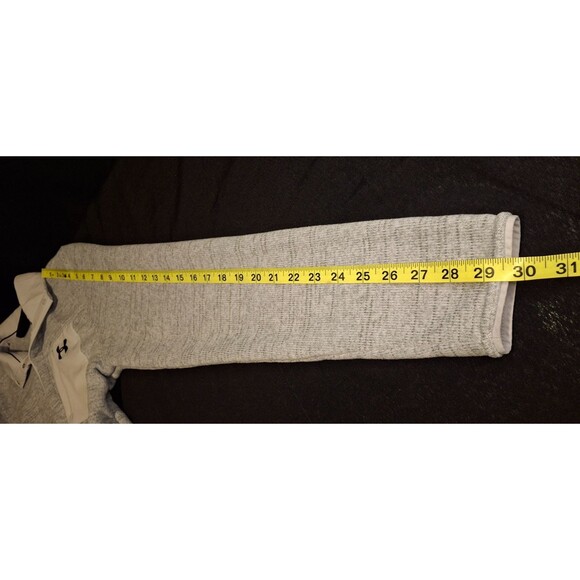 Under Armour Men's Cold Gear Fit 1/4 Snap Gray Pullover Fleece Size Medium - Picture 5 of 13